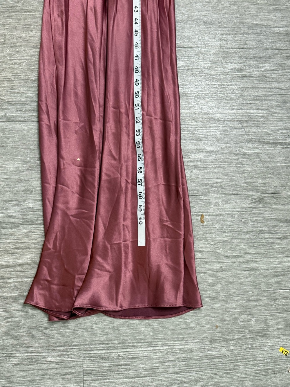Retrofête Wrenley Rose Satin Halter Gown Gala Old Money Quiet Luxury NWT - Picture 4 of 7